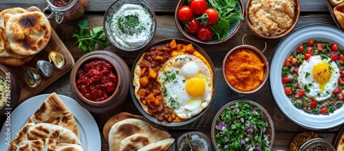 Delicious Turkish Breakfast: A Mouthwatering Feast in the Turkish Kitchen photo