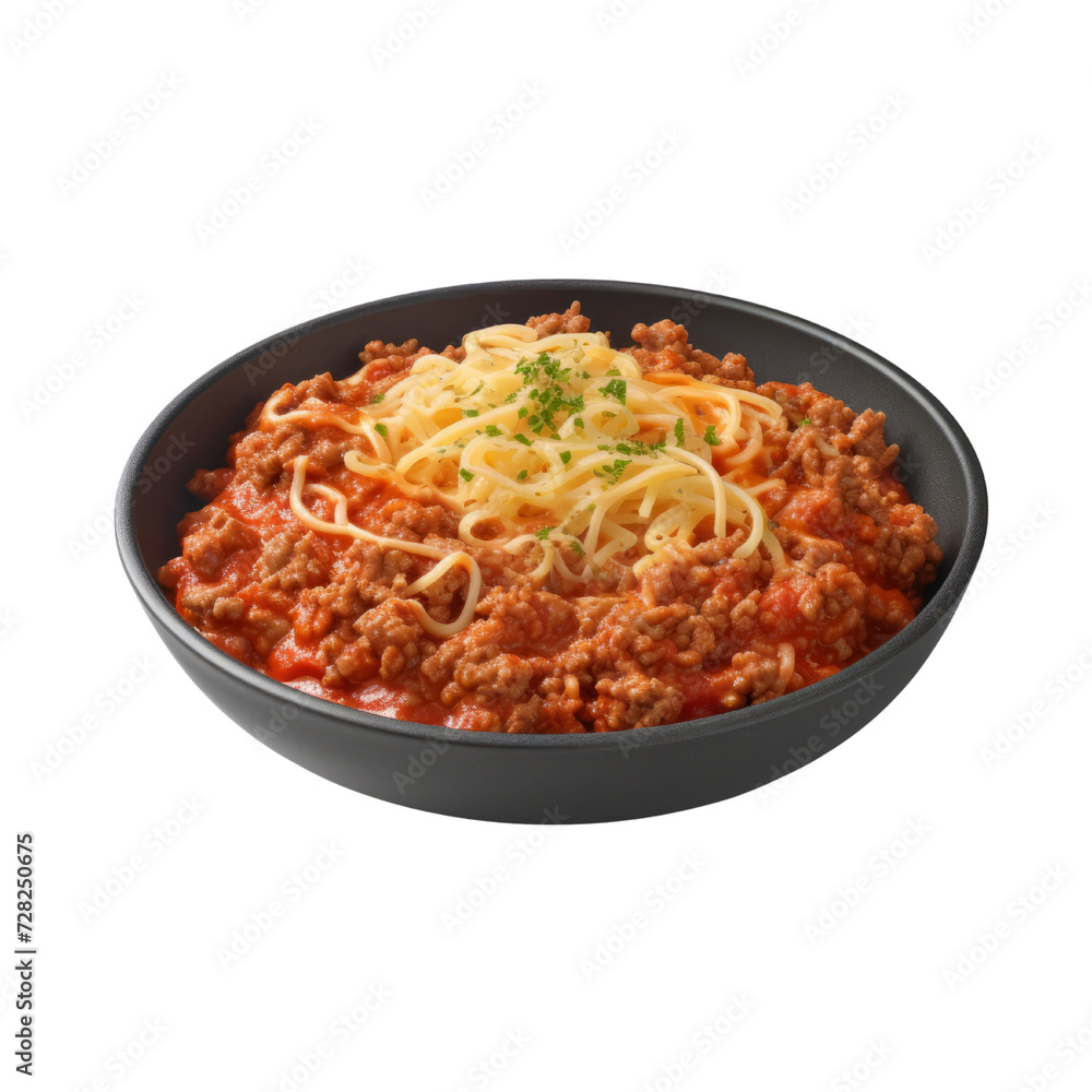 Bolognese Sauce PNG Cutout, Generative AI Bolognese Sauce PNG Cutout, Generative AI