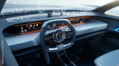 The camera zooms in on the climate control sensor located on the dashboard that measures interior temperature and adjusts the climate control accordingly for optimal comfort. © Justlight