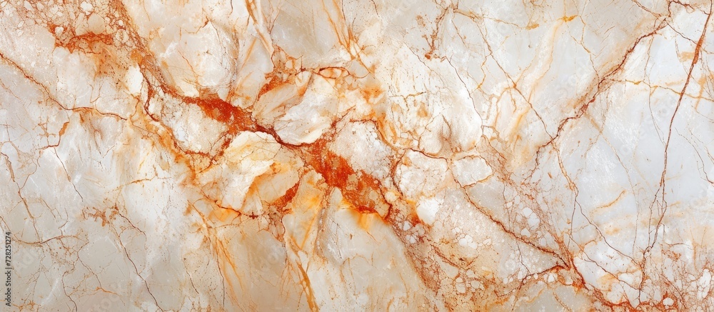 Beautiful Brown Veins in Marble Stone Texture - a Stunning Display of Beautiful Brown Veins in this Elegant Marble Stone Texture