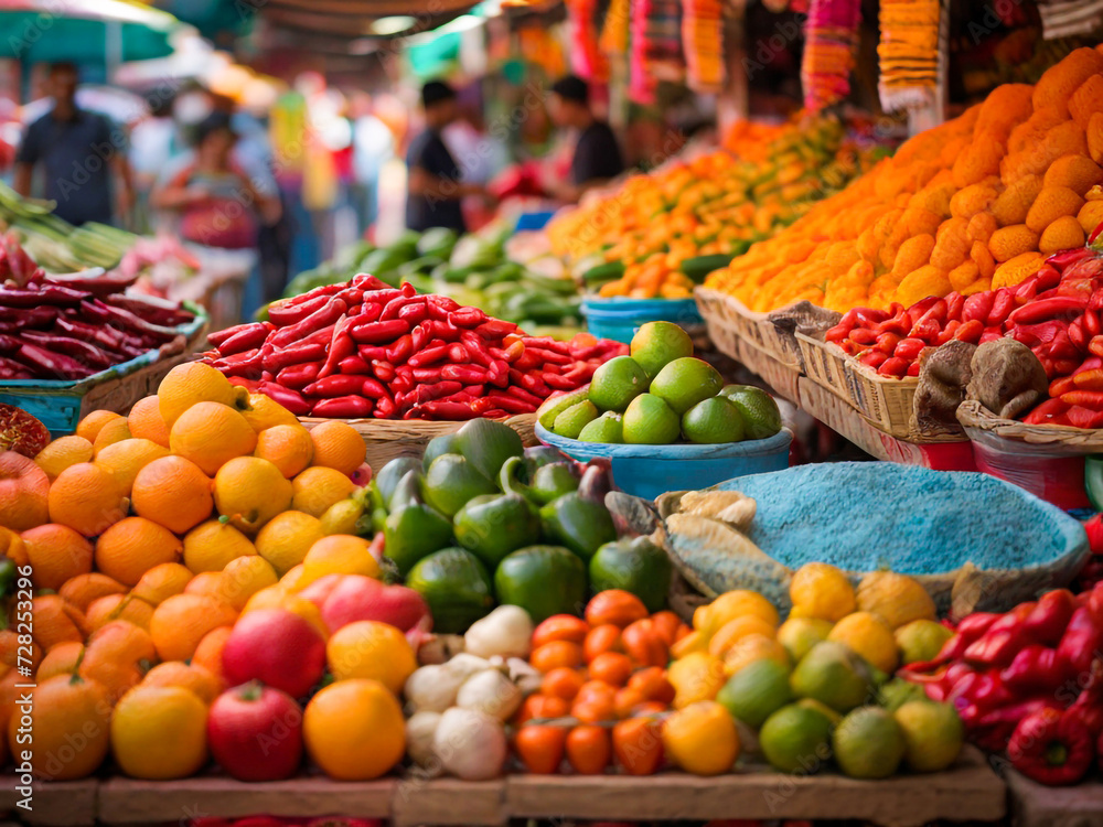 Mexican traditional dishes food photo