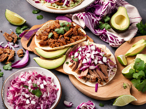 Mexican food traditional dishes 