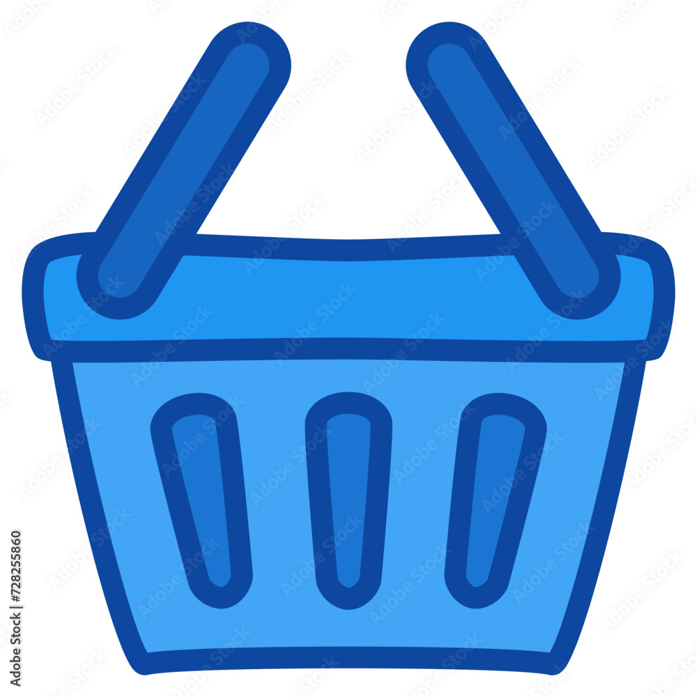 basket two tone icon basket two tone icon