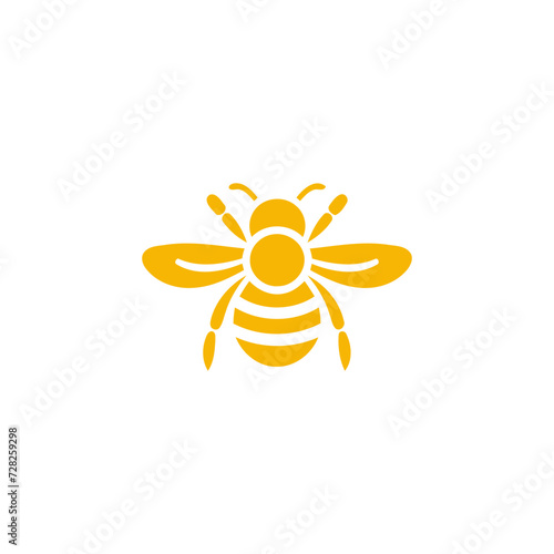 Bee logo design vector template © Lesuna