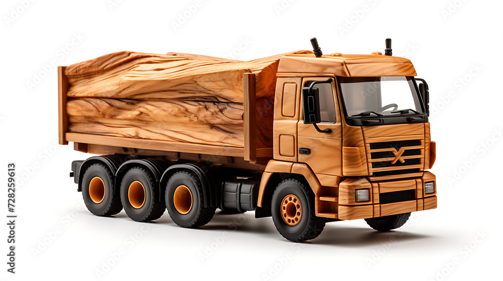 realstic miniatur truck from wood realstic miniatur truck from wood