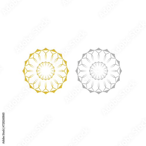 AYURVEDA RESORT SIGN SYMBOL LOGO VECTOR