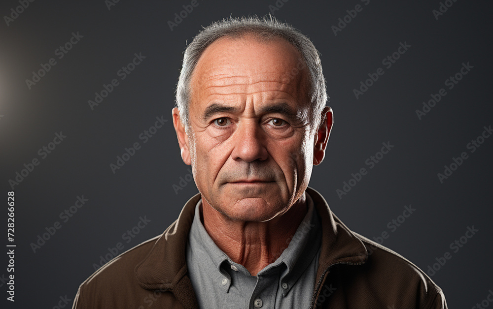Multiracial Man in Brown Jacket Looking at the Camera Multiracial Man in Brown Jacket Looking at the Camera