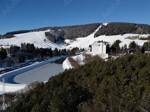 Fichtelberg Ski Alpine Abfahrt Ferien Winterurlaub