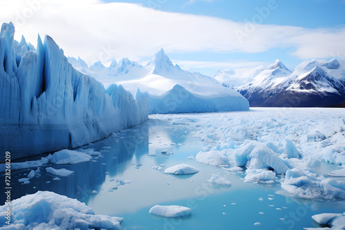 An Iceberg Creates a Mesmerizing Presence in the Polar Regions © darshika
