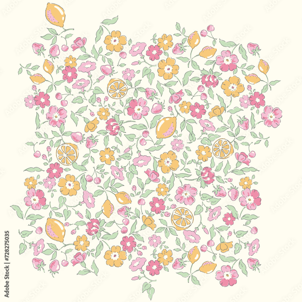 20SUJS-322 print flower lamon 20SUJS-322 print flower lamon
