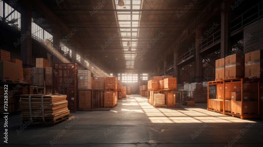 warehouse inside warehouse inside