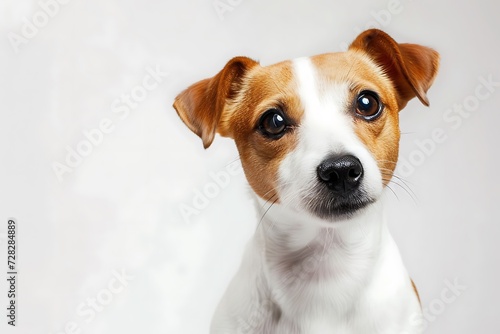 jack russell terrier breed dog isolated on white background © Marina Shvedak