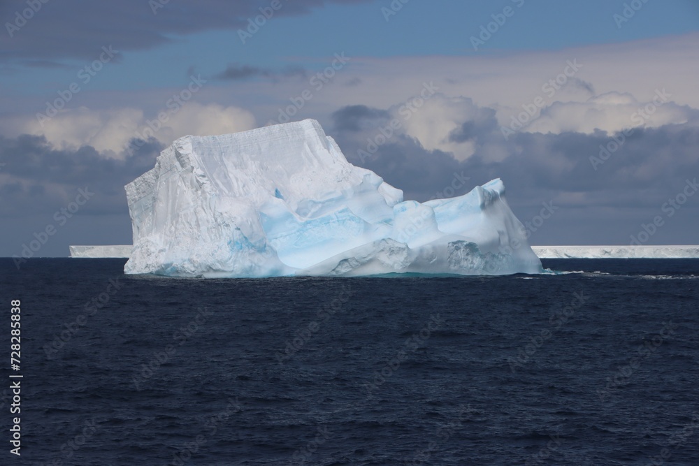 Iceberg in the Scotia Sea, South Atlantic.