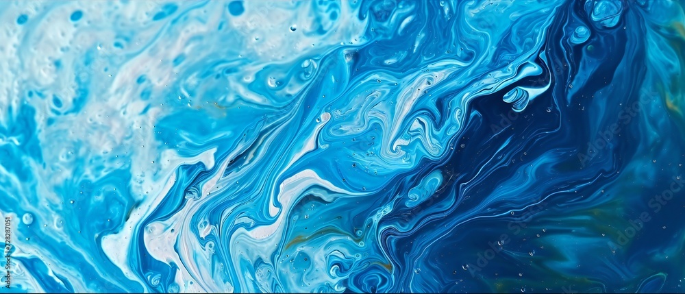 blue Fluid Art painting blue Fluid Art painting
