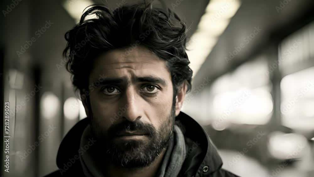An Iranian man, unflinching in the face of adversity, his piercing gaze is set on justice. The legal maze of immigration is his daily battle, offering assistance to immigrants navigating An Iranian man, unflinching in the face of adversity, his piercing gaze is set on justice. The legal maze of immigration is his daily battle, offering assistance to immigrants navigating