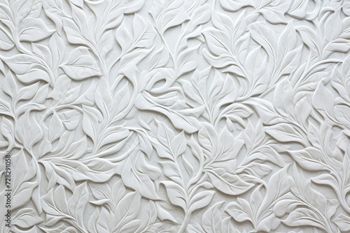 White stucco wall texture background. Decorative plaster pattern.