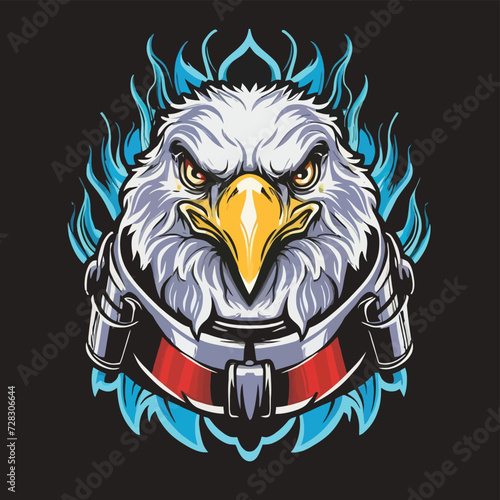 
Unleashing the Special Forces Eagle – A Dark Fantasy in Graffiti Glory" vector t-shirt design.
