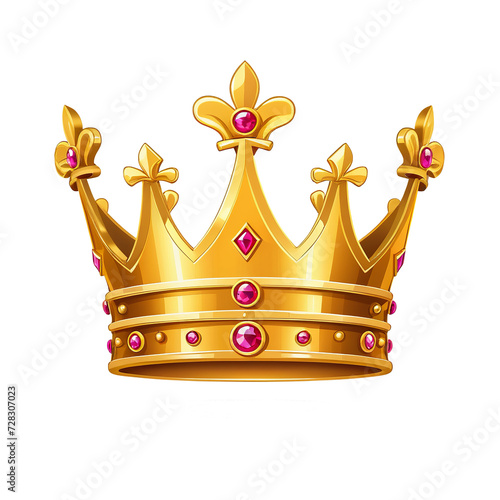 Modern Graphic Design of Crown Icons Vector