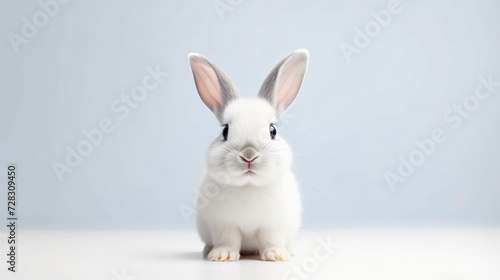 Cute animal pet rabbit or bunny