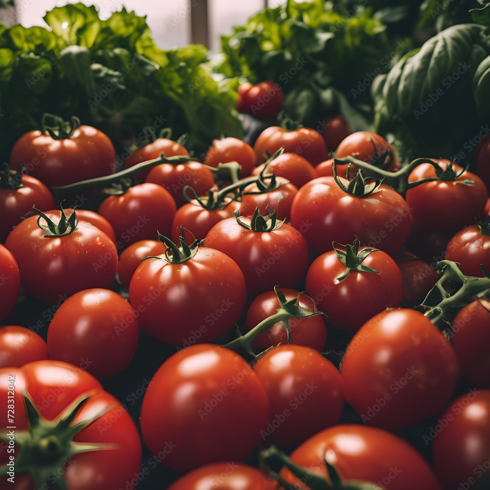 A Fresh Vegetables Tomatos A Fresh Vegetables Tomatos