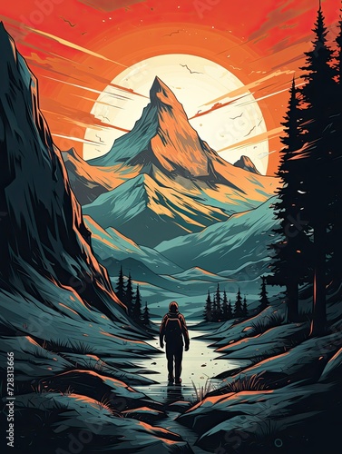 Snow-capped Peaks: Classic Book Cover Designs For Peak-Lovers