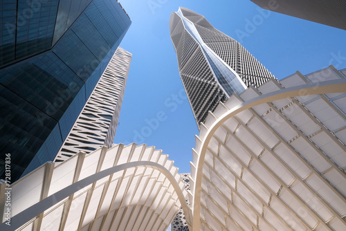 King Abdullah Financial District, in the capital, Riyadh,  Riyadh, Saudi Arabia.