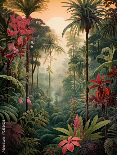 Tropical Jungle Canopies  Immersive Rainforest Views