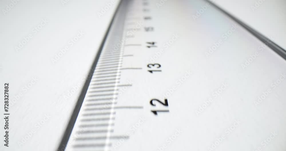 Measuring ruler scale in centimeters and millimeters Measuring ruler scale in centimeters and millimeters