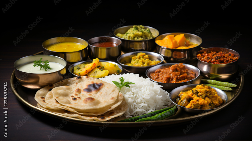 Maharashtra Cuisine Thali