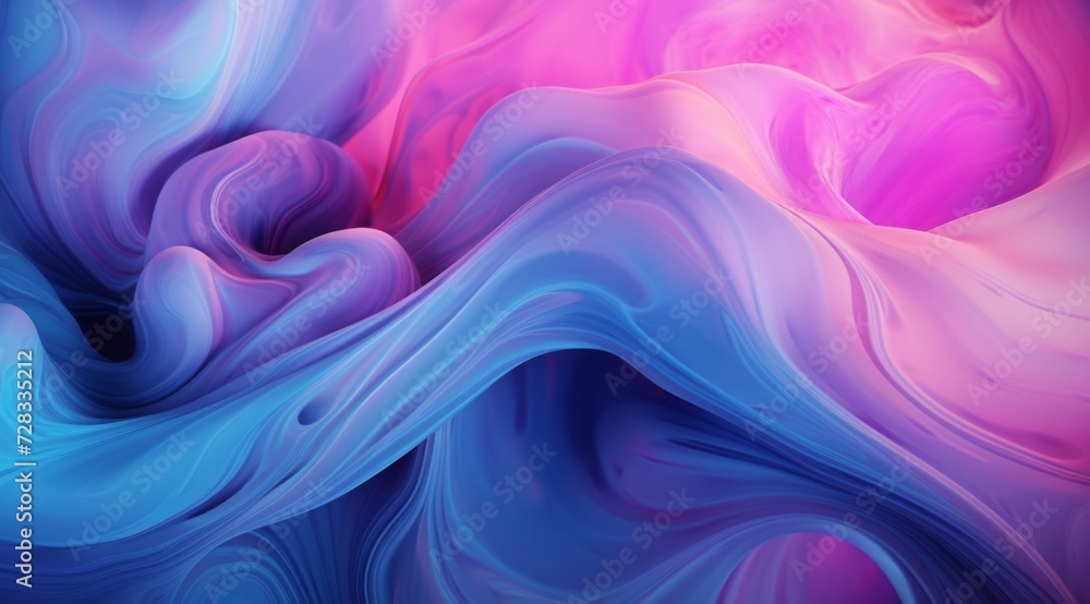 Fototapeta premium a bluish color background image with water and blue color splash