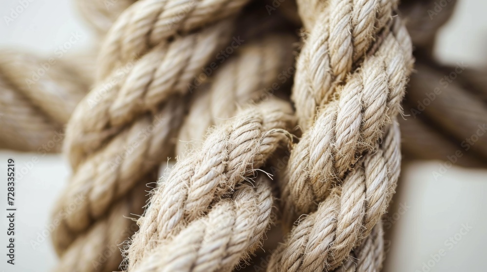 Bold rope. Closeup of thick nautical ropes. Heavy strong ropes background. Bold rope. Closeup of thick nautical ropes. Heavy strong ropes background.