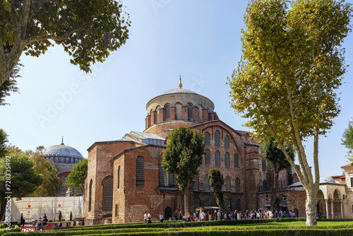 Hagia Irene (Aya Irini) in the outer courtyard of Topkapi Palace. Istanbul, Turkey (Turkiye)