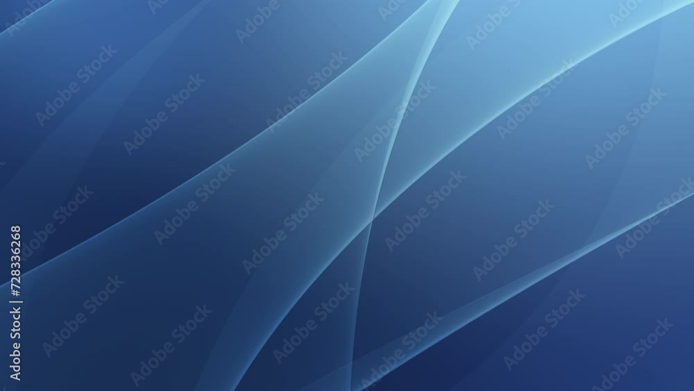 Abstract digital artwork featuring a dynamic blue wavy pattern on a ...