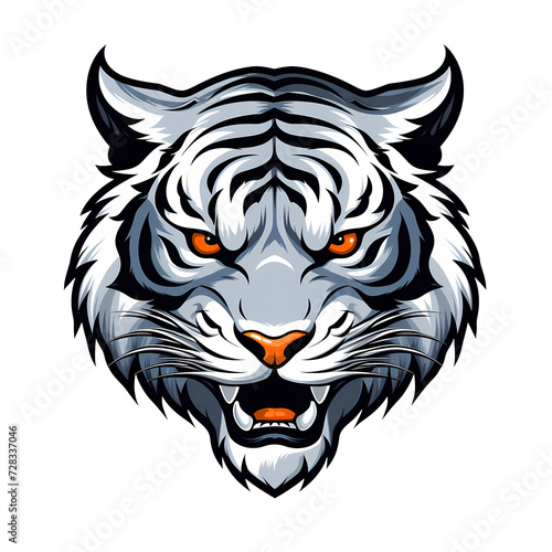 Tiger art illustrations for stickers  logo  tshirt design  poster etc