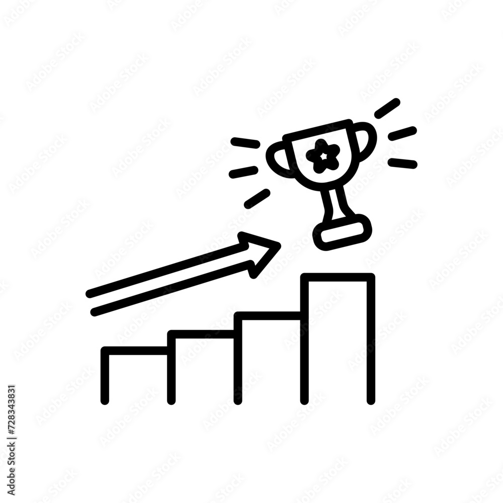 success icon vector in line style success icon vector in line style