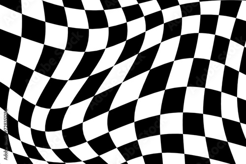 Chess grid seamless moving pattern abstract background