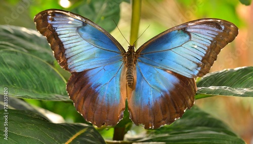 morpho menelaus the menelaus blue morpho is an iridescent tropical butterfly of central and south america