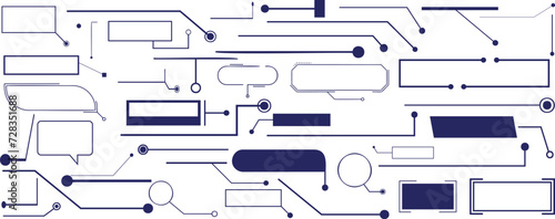 minimal callout title set, vector design. Ideal for infographics, presentations, web design, advertising. Easily customizable, clean layout