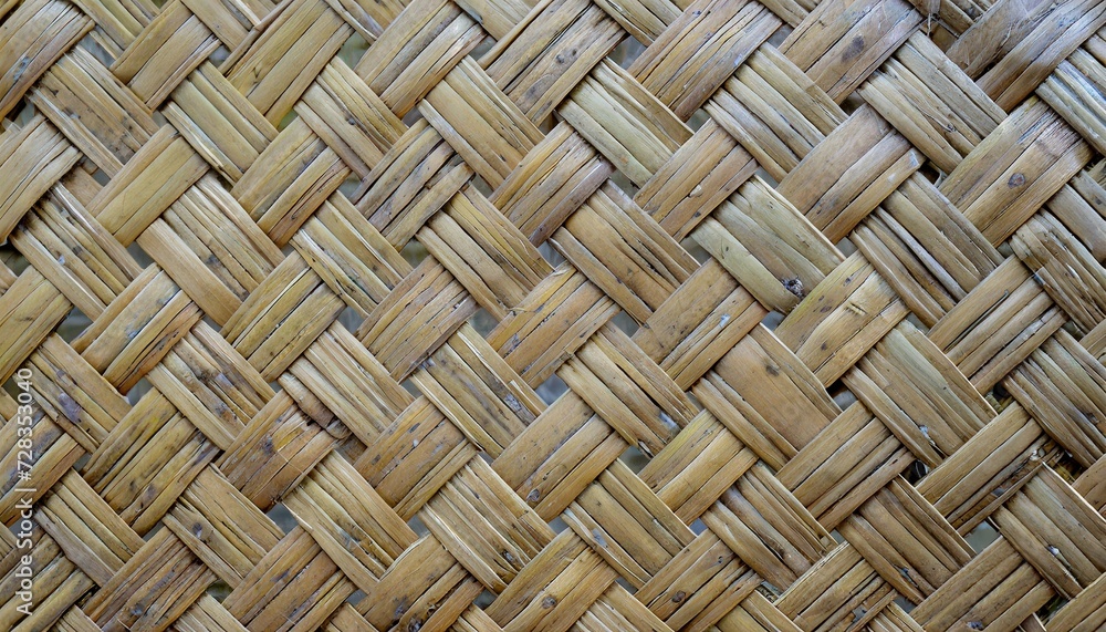 handcraft woven bamboo pattern and texture for background handcraft woven bamboo pattern and texture for background