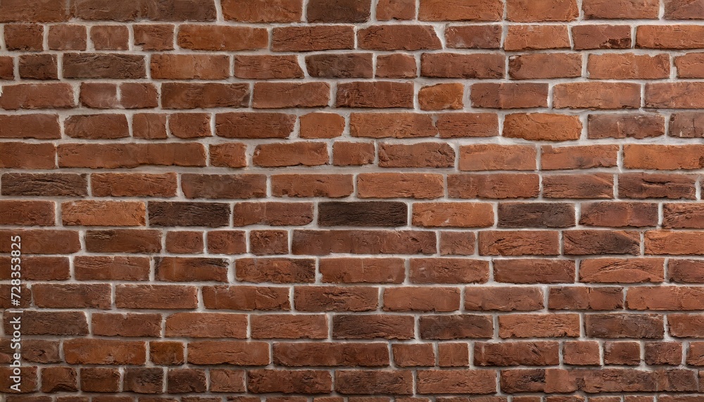 dark brown or red old brick wall panorama brickwork background or texture copy space for text or banner dark brown or red old brick wall panorama brickwork background or texture copy space for text or banner