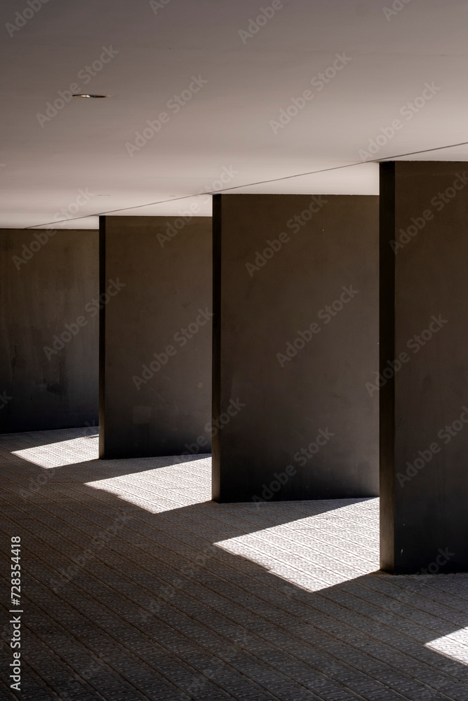 Abstract architectural detail in an urban landscape Abstract architectural detail in an urban landscape