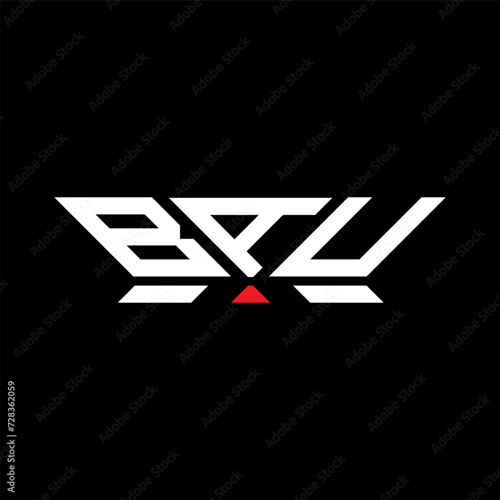 BAU letter logo vector design, BAU simple and modern logo. BAU luxurious alphabet design BAU letter logo vector design, BAU simple and modern logo. BAU luxurious alphabet design