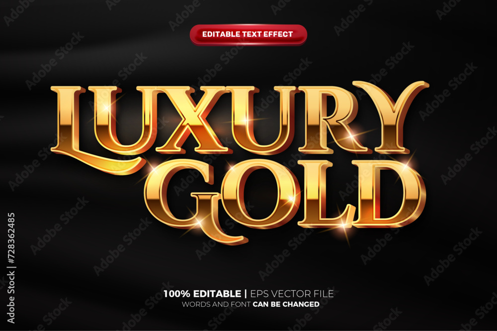 Luxury Gold 3d editable text effect 050224 Luxury Gold 3d editable text effect 050224