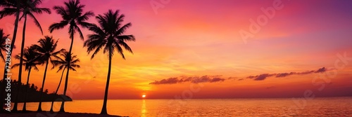 sunset on the beach © shutterhero