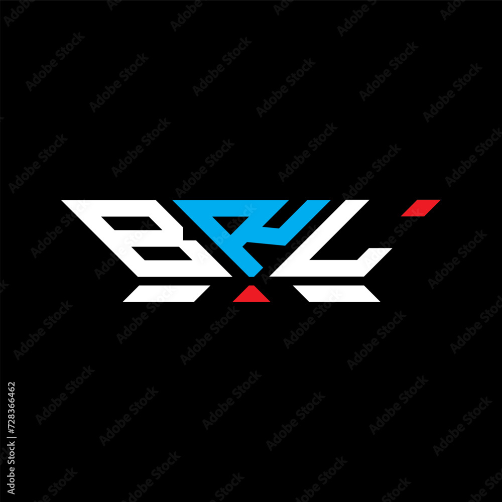 BRL letter logo vector design, BRL simple and modern logo. BRL luxurious alphabet design BRL letter logo vector design, BRL simple and modern logo. BRL luxurious alphabet design