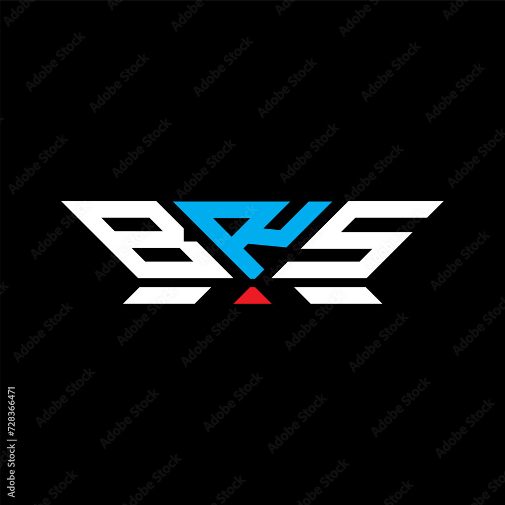 BRS letter logo vector design, BRS simple and modern logo. BRS luxurious alphabet design BRS letter logo vector design, BRS simple and modern logo. BRS luxurious alphabet design