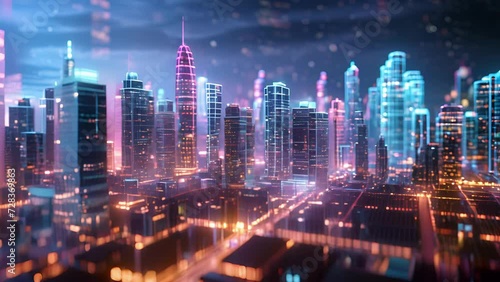 Wallpaper Mural As you move through the holographic tour you can see the city skyline change from day to night giving you a glimpse into every aspect of your potential new home. Torontodigital.ca