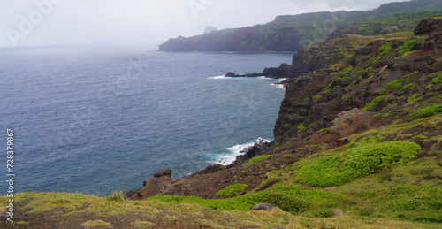 Kahakuloa Bay, Island of Maui, Hawaii, United States