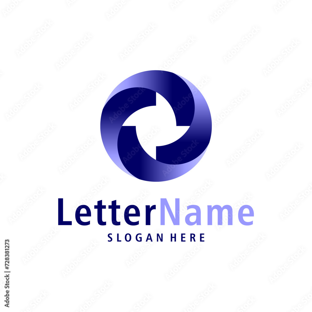 Modern letter O logo design vector. Creative O logo concepts template Modern letter O logo design vector. Creative O logo concepts template