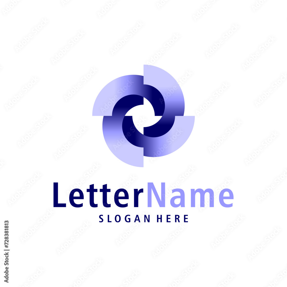 Modern letter O logo design vector. Creative O logo concepts template Modern letter O logo design vector. Creative O logo concepts template